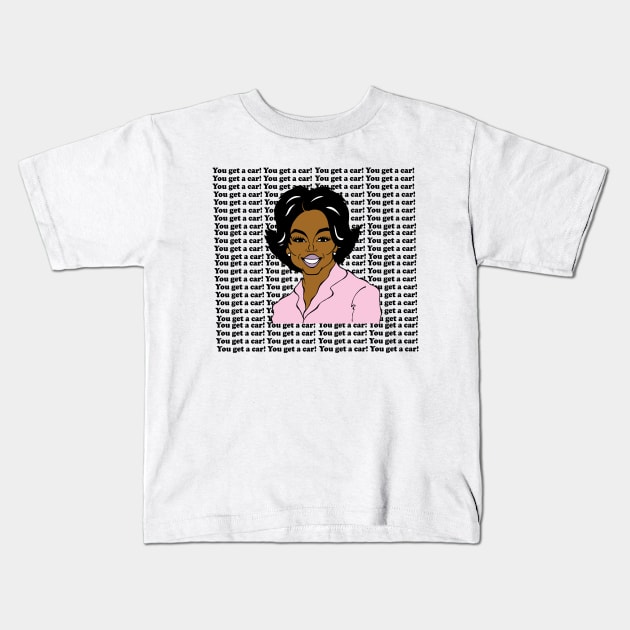 LEGENDARY TALK SHOW HOST FAN ART!!! Kids T-Shirt by cartoonistguy